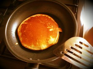Genesis 1:1 God whips up a nice pancake for us to live on.